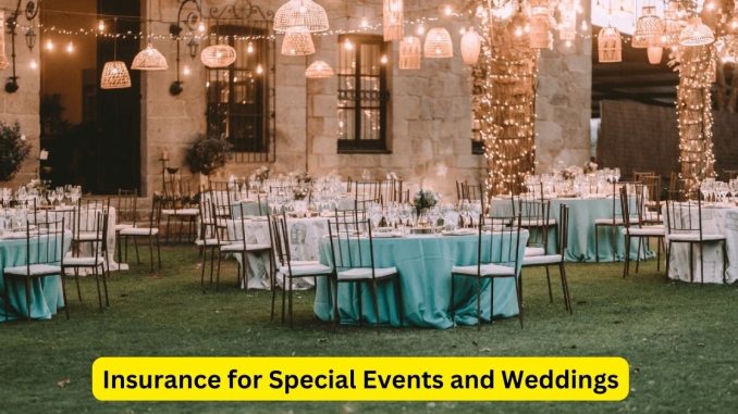 Ensuring Memorable Moments: The Significance of Insurance for Special Events and Weddings